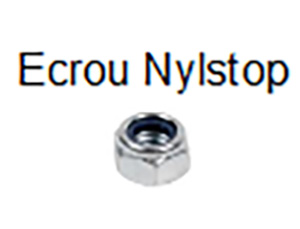 Ecrou nylstop M10 (boîte de 200)